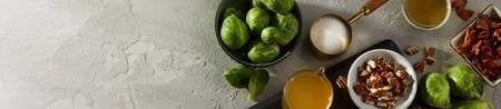 Bourbon-Glazed Bacon Brussel Sprouts Recipe | OHLQ