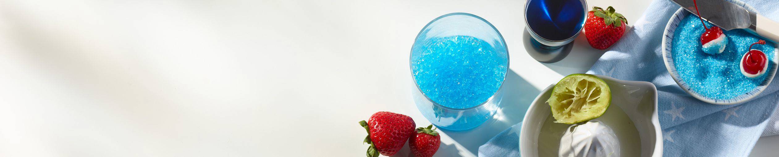 Red, White, and Blue Daiquiri Recipe (Serves 68)