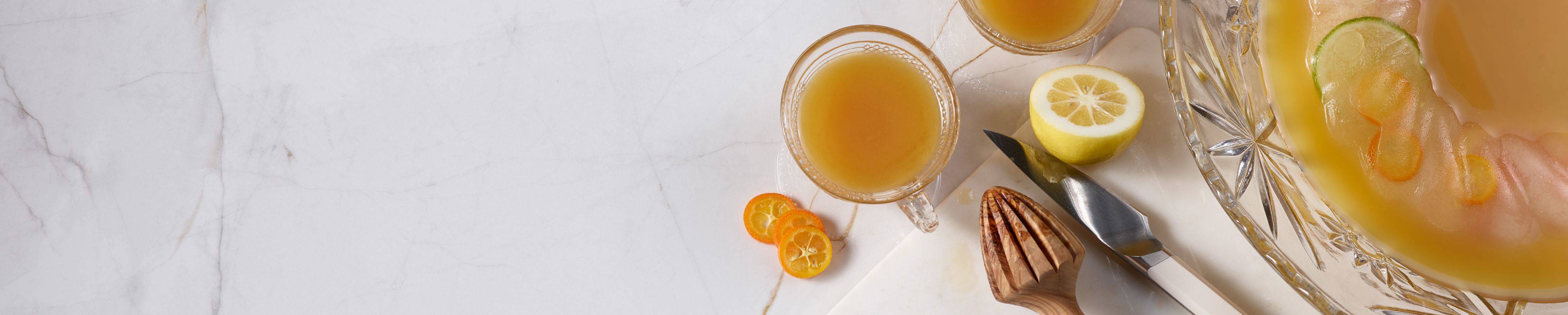 Batch Cocktail Summer Whiskey Punch